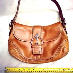 Beautiful Brown Leather Coach Soho Bag